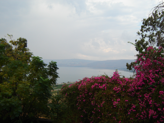 Sea of Galilee from Mt of Beatitudes