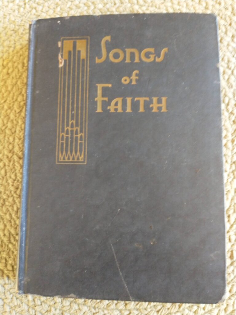 Songs of Faith Hymnal - Cover