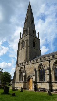 Anglican parish church in Olney, England