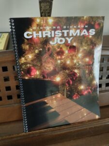 Christmas Joy print copy on my piano